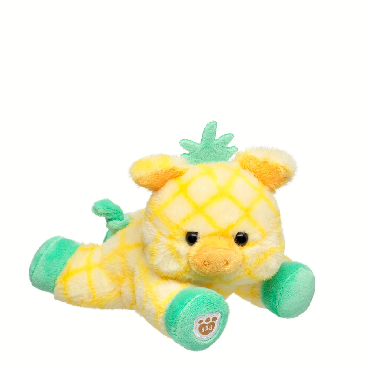 Build-A-Bear Mini Beans Pineapple Pig Stuffed Animal | BAB - US 4444