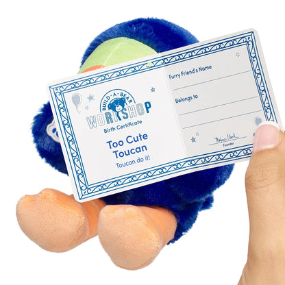 Build-A-Bear Mini Beans Too Cute Toucan Stuffed | BAB - US 9063