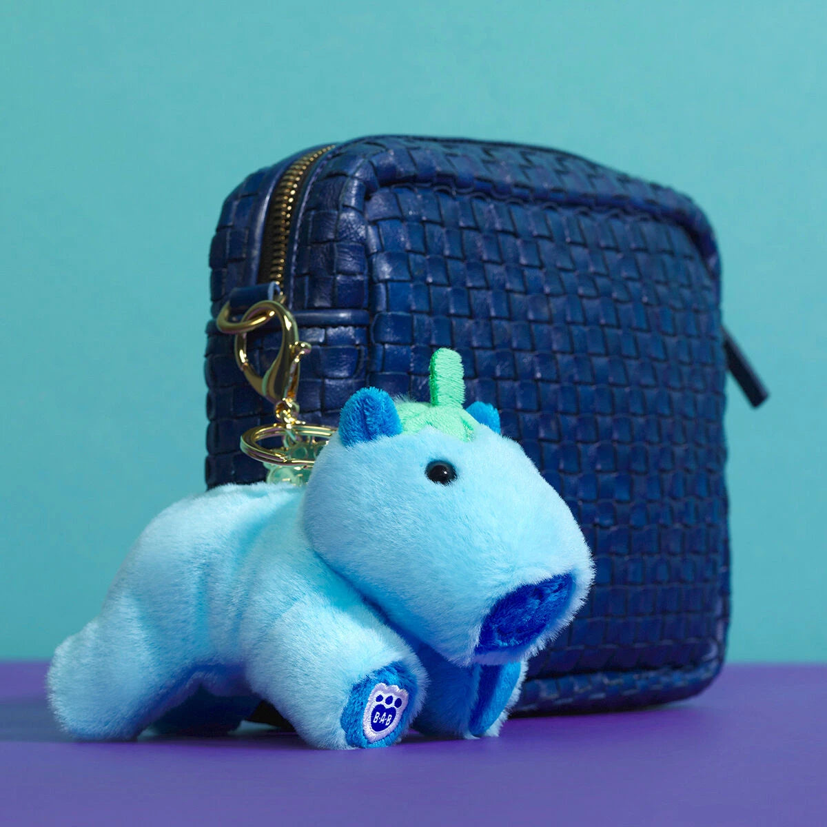 Blueberry Capybara Bag Charm | Build-A-Bear - US 6491