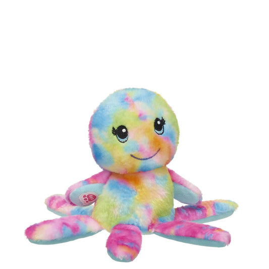 Mini Beans Rainbow Octopus Stuffed Animal - US 6667