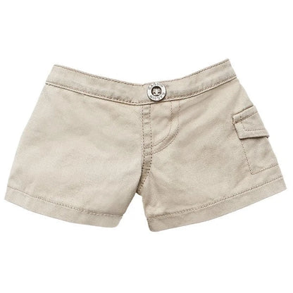 Tiny Pocket Khaki Shorts for Stuffed Animals | Build-A-Bear® - US 1684