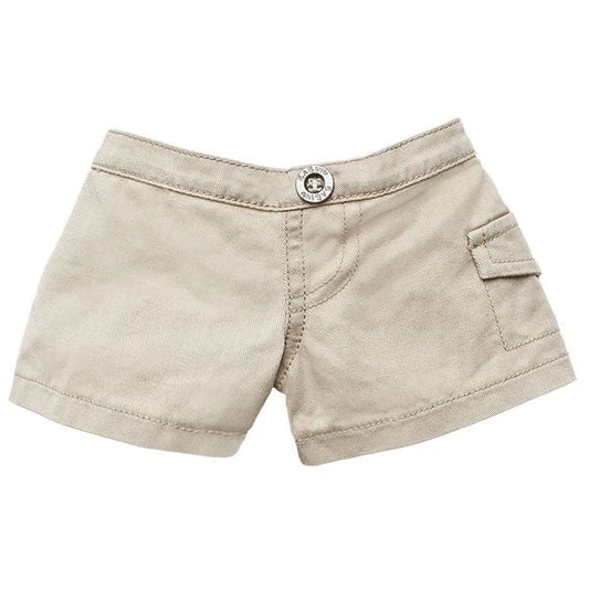 Tiny Pocket Khaki Shorts for Stuffed Animals | Build-A-Bear® - US 1684