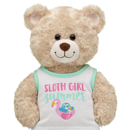 Sloth Girl Summer Tank for Plush Toys | Build-A-Bear® - US 8830