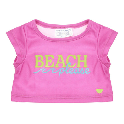 Beach Please T-Shirt for Stuffed Animals | Build-A-Bear® - US 6254