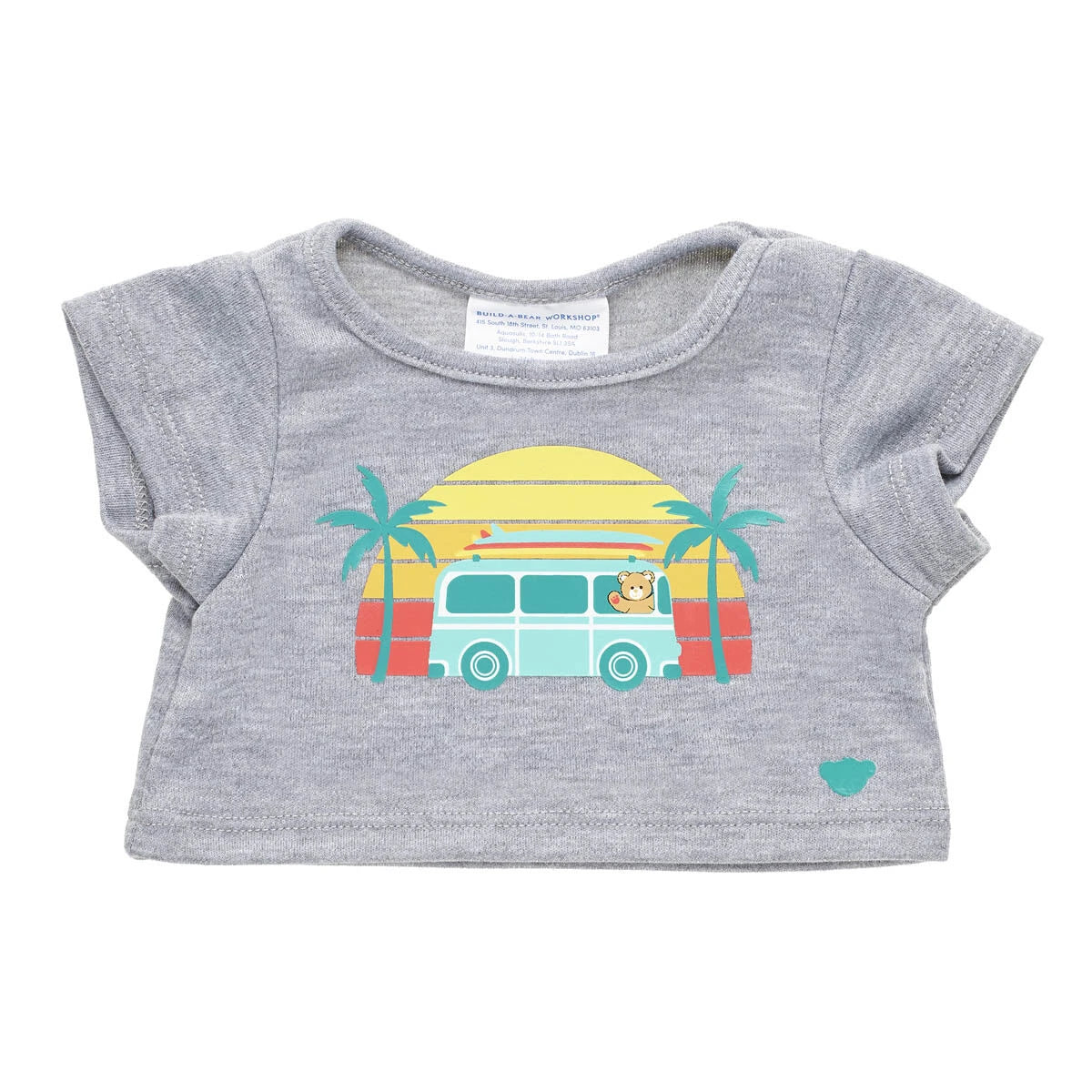 Summer Van T-Shirt for Stuffed Animals | Build-A-Bear® - US 3248