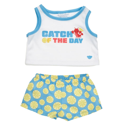 "Catch of the Day" Summer Outfit for Plush Toys | Build-A-Bear® - US 8319
