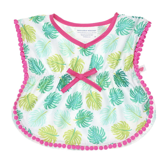 Palm Leaf Swim Coverup for Stuffed Animals | Build-A-Bear® - US 6506
