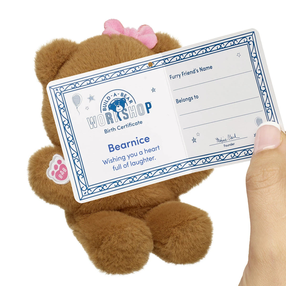 Mini Beans® Kabu™ Bearnice Plush Teddy Bear | Build-A-Bear® - US 2671