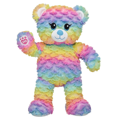 Rainbow Party Teddy Bear | Build-A-Bear® - US 6092
