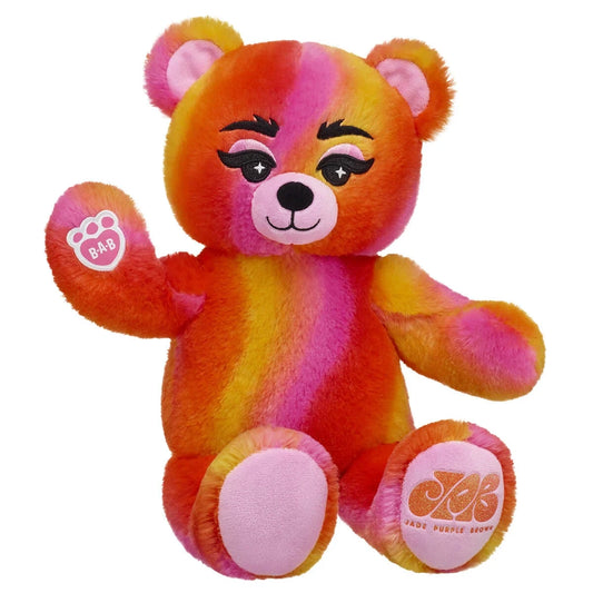 Vibe Out Bear by Jade Purple Brown | Build-A-Bear® - US 6262