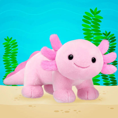 Pink Axolotl Stuffed Animal | Build-A-Bear® - US 5958