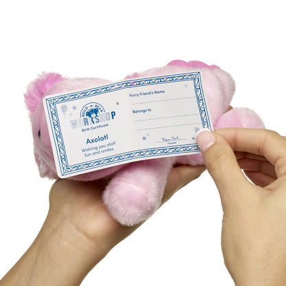 Mini Beans Axolotl Plush Toy | Build-A-Bear® - US 7267