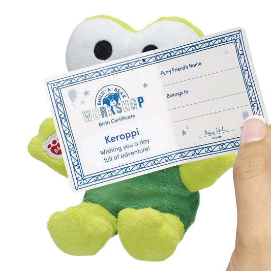 Mini Beans® Hello Kitty® and Friends Keroppi™ Plush | Build-A-Bear - US 8457