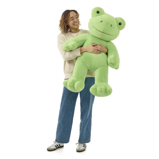Giant Spring Green Frog Stuffed Animal | Build-A-Bear® - US 5206