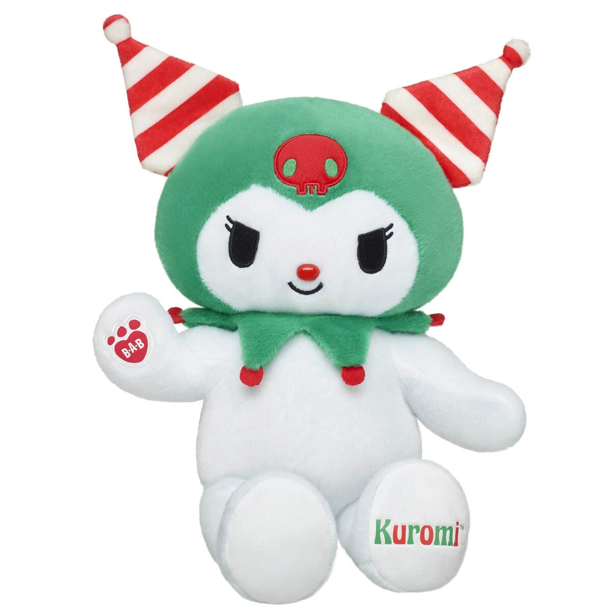 Hello Kitty® and Friends Candy Cane Kuromi™ Plush | Build-A-Bear® - US 4383