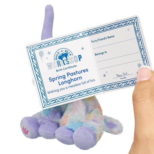 Build-A-Bear Mini Beans Spring Pastures Longhorn | BAB - US 1301