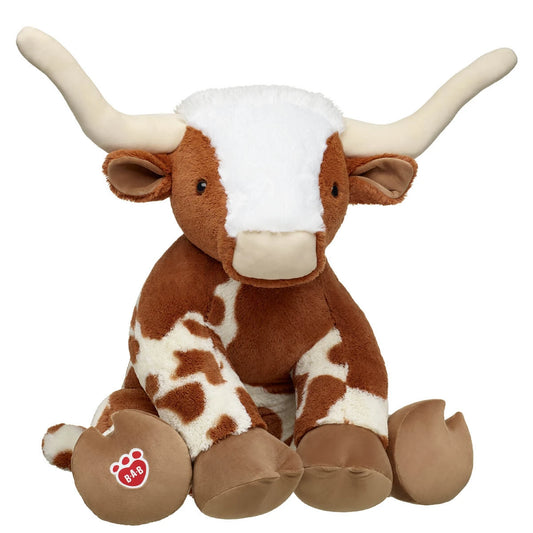 Giant Longhorn Cow Stuffed Animal | Build-A-Bear® - US 1273