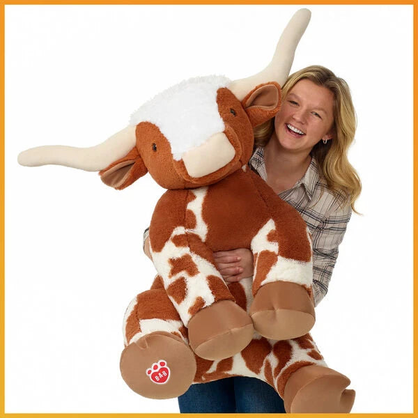 Giant Longhorn Cow Stuffed Animal | Build-A-Bear® - US 3380