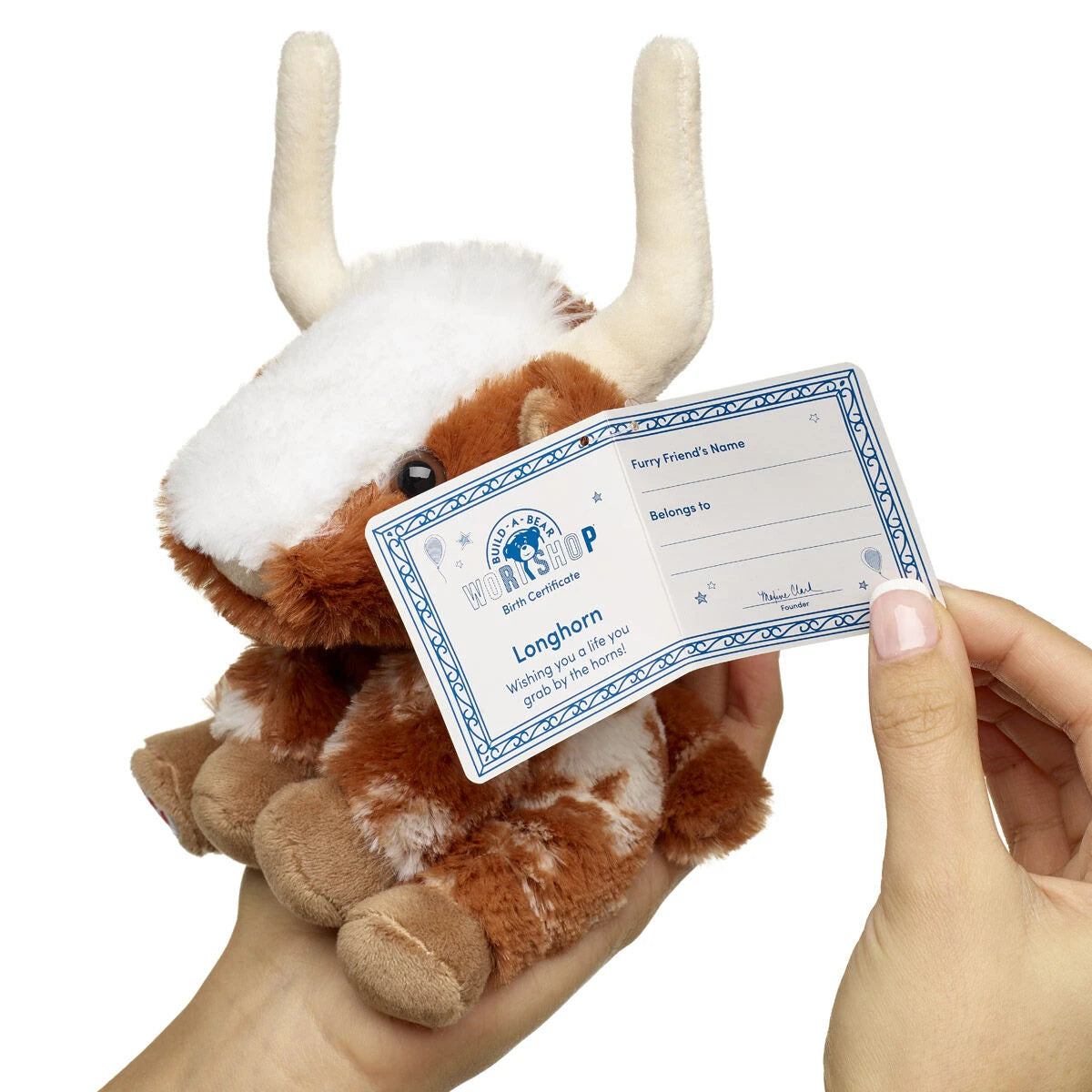 Mini Beans Longhorn Stuffed Animal | Build-A-Bear® - US 7527