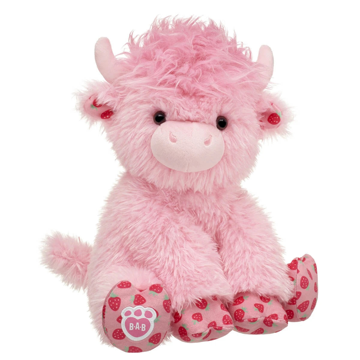 Strawberry Highland Cow Stuffed Animal | Build-A-Bear® - US 1966