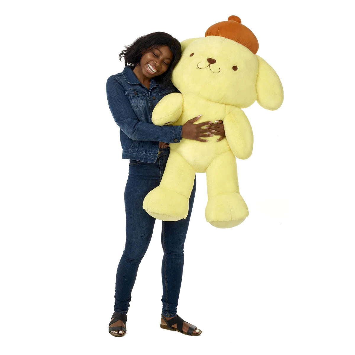 Hello Kitty® and Friends Giant Pompompurin™ Plush | Build-A-Bear® - US 5786
