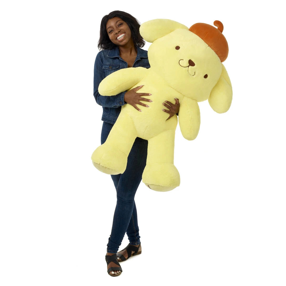 Hello Kitty® and Friends Giant Pompompurin™ Plush | Build-A-Bear® - US 5786