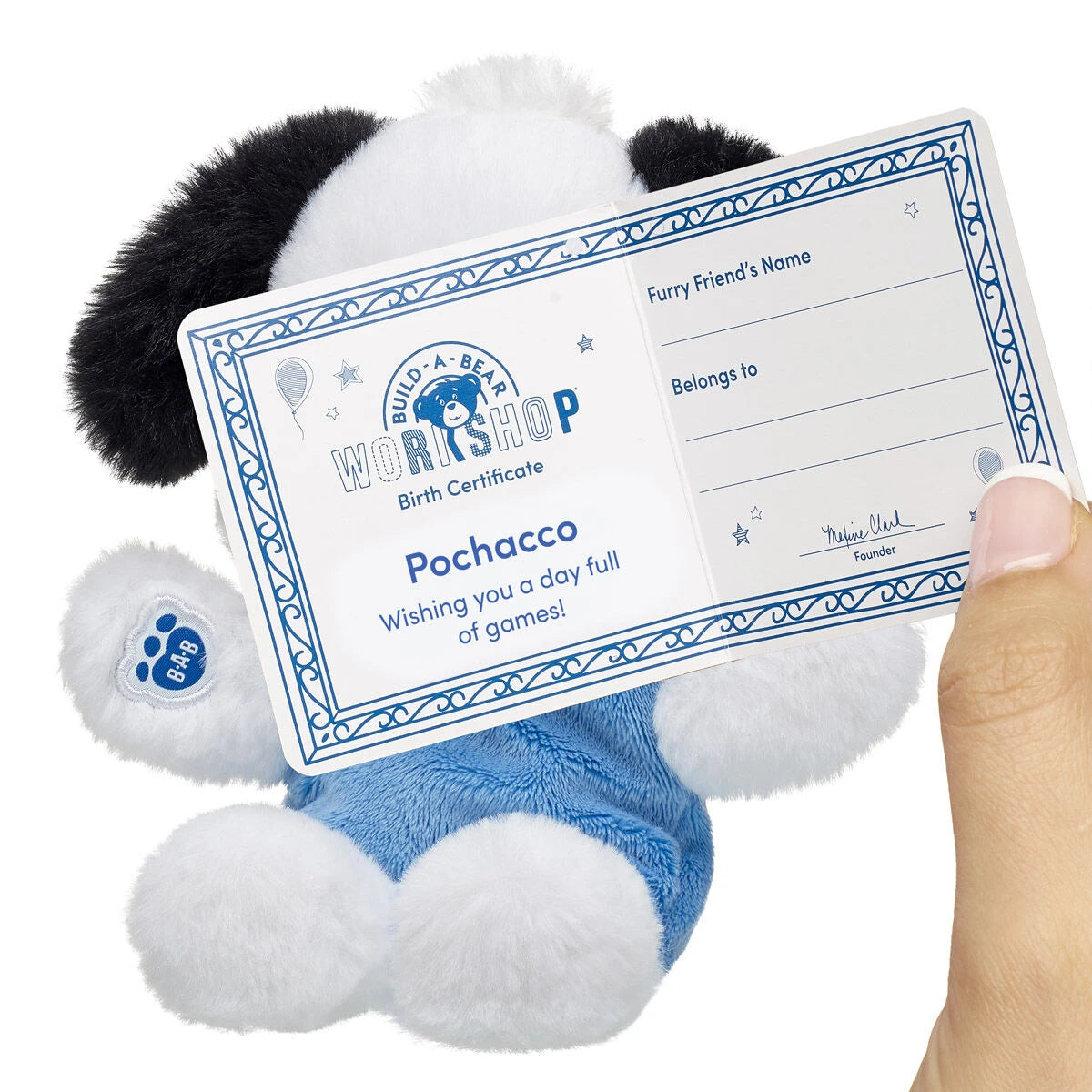 Mini Beans® Hello Kitty® and Friends Pochacco™ Plush | Build-A-Bear - US 5896
