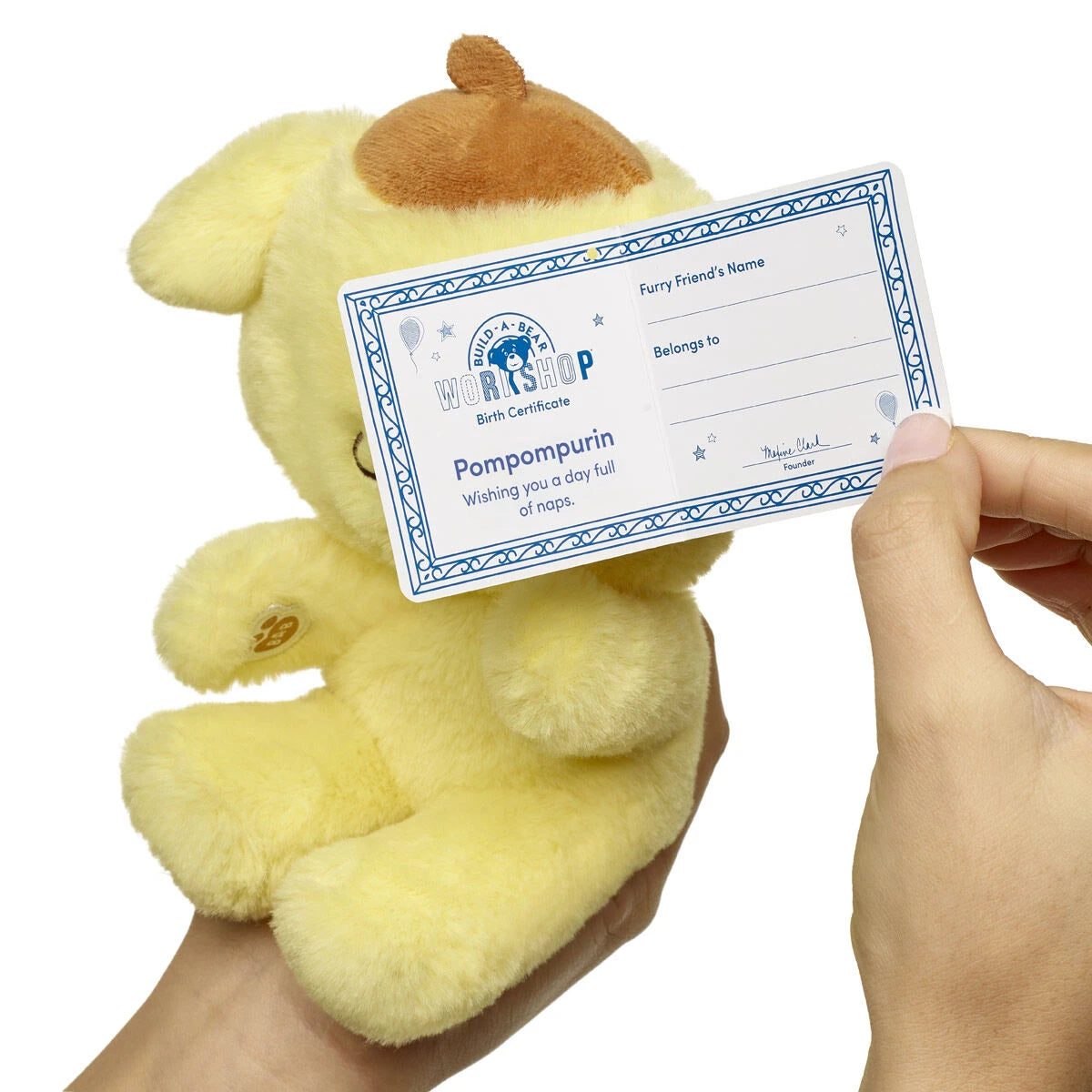 Sanrio® Mini Pompompurin™ Plush | Build-A-Bear® - US 3408