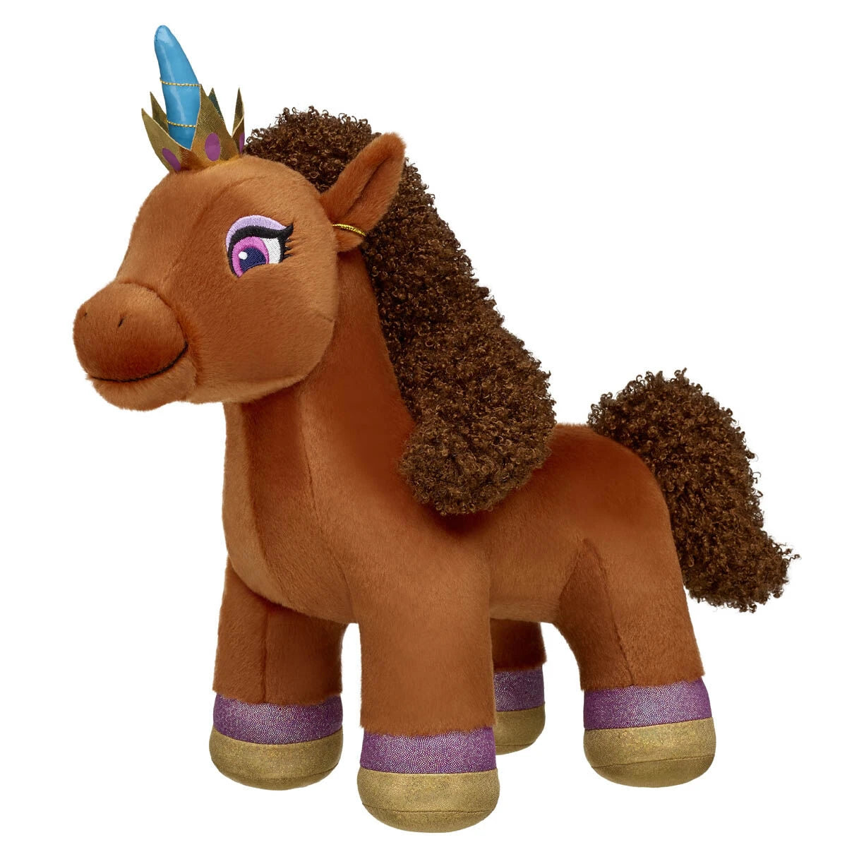 Unique Afro Unicorn® Plush | Build-A-Bear® - US 4557