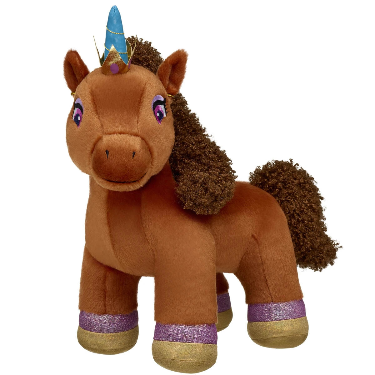 Unique Afro Unicorn® Plush | Build-A-Bear® - US 4557