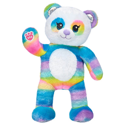 Rainbow Panda Plush Toy | Shop Rainbow Friends at Build-A-Bear® - US 4270