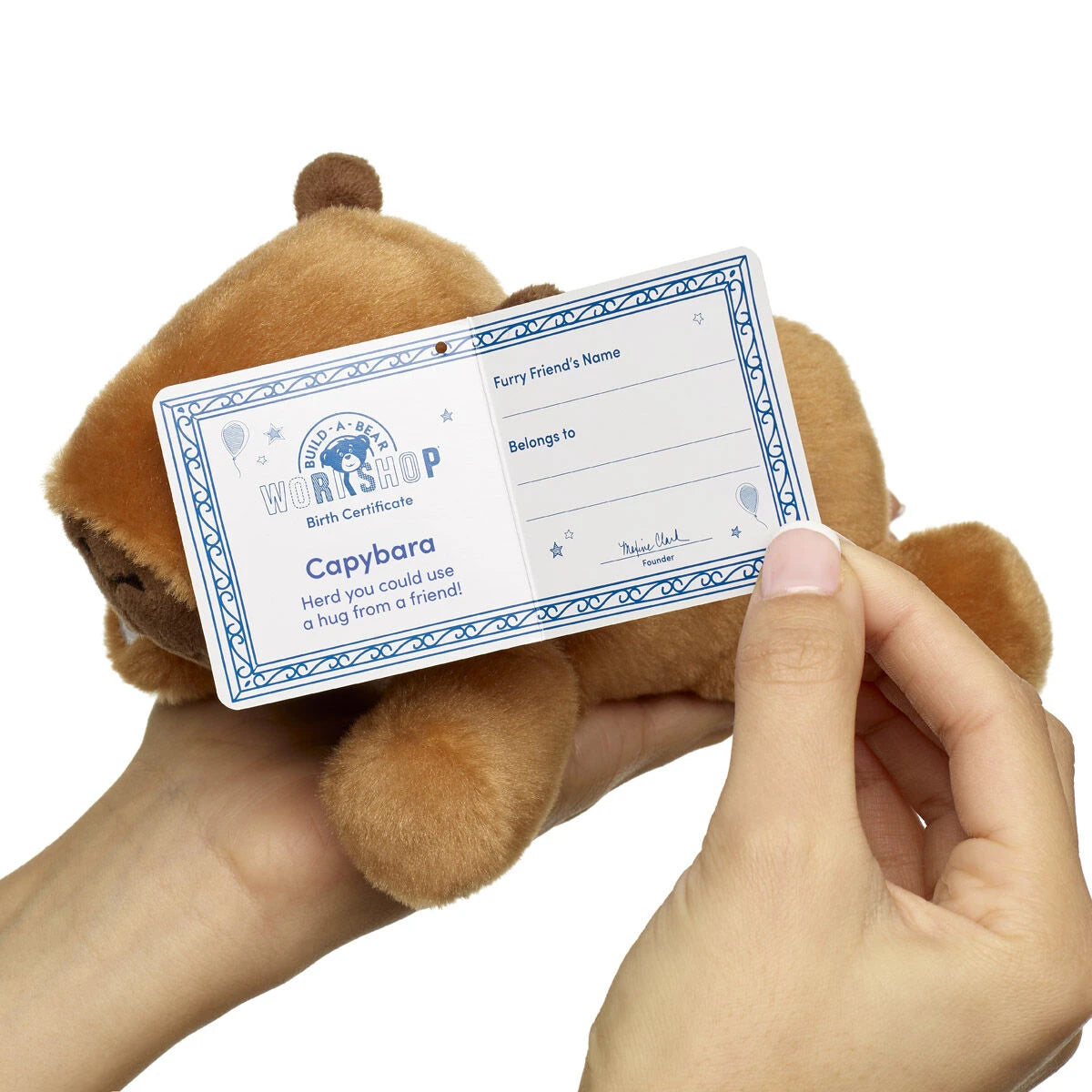 Mini Beans Capybara Stuffed Animal | Limited Edition - US 2428