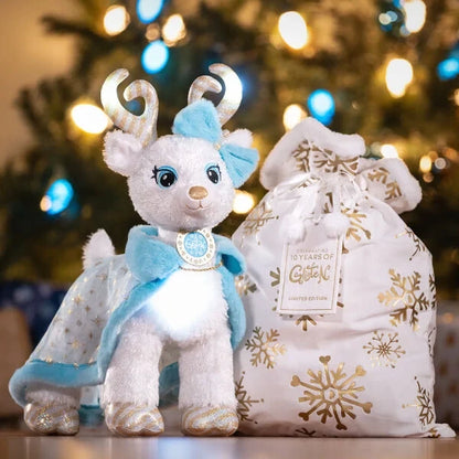 Limited Edition 10th Anniversary Glisten Reindeer Plush - US 2613