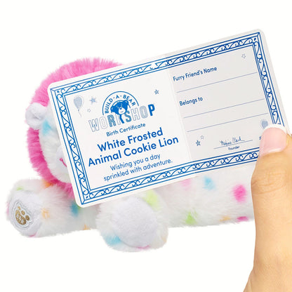 Build-A-Bear Mini Beans White Frosted Animal Cookie | BAB - US 3946