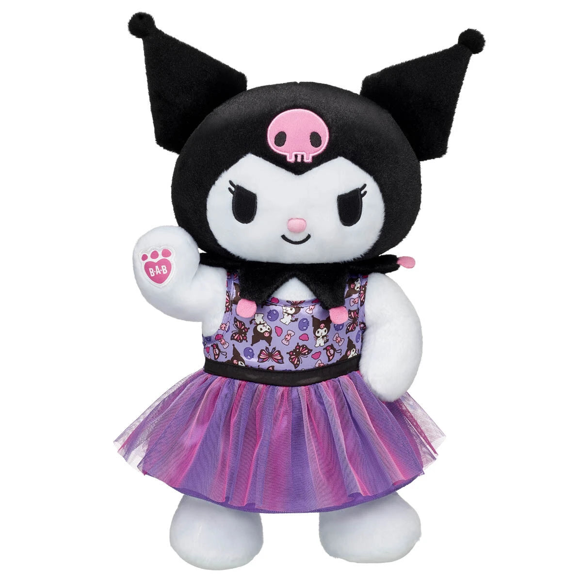 Kuromi Plush Gift Set with Butterfly Dress | Build-A-Bear® - US 9435