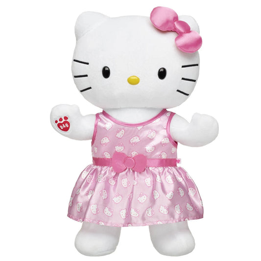 Pink Bow Hello Kitty® Plush Pink Dress Set | Build-A-Bear® - US 5118