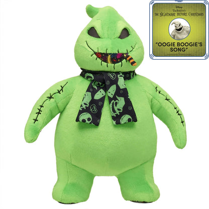 Disney Tim Burton's The Nightmare Before Christmas Neon Oogie Boogie Plush Gift Set with Sound | Build-A-Bear® - US 3696