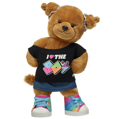 Barkleigh™ Dog Plush I Love the '80s Gift Set | Build-A-Bear® - US 2230