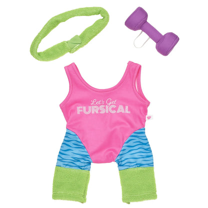 '80s Exercise Outfit for Stuffed Animals | Build-A-Bear® - US 9573