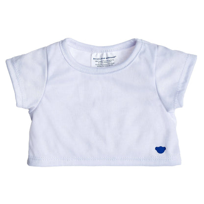 White T-Shirt for Stuffed Animals | Build-A-Bear® - US 7238