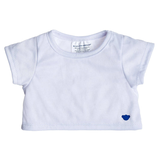 White T-Shirt for Stuffed Animals | Build-A-Bear® - US 7238
