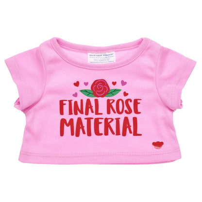 Final Rose Material T-Shirt for Plush Toys | Build-A-Bear® - US 4911