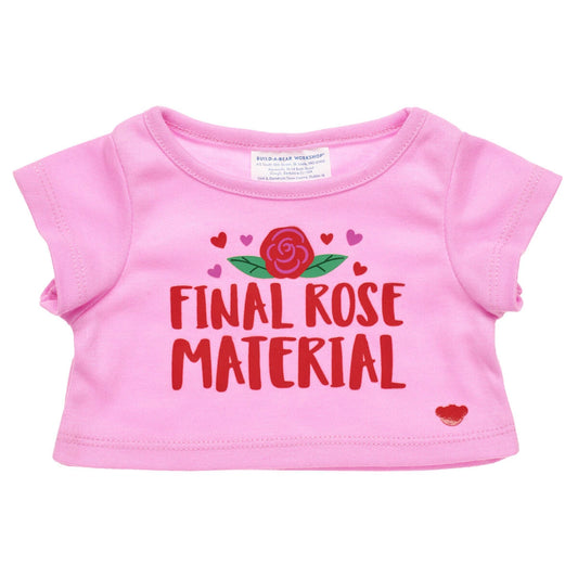 Final Rose Material T-Shirt for Plush Toys | Build-A-Bear® - US 9713