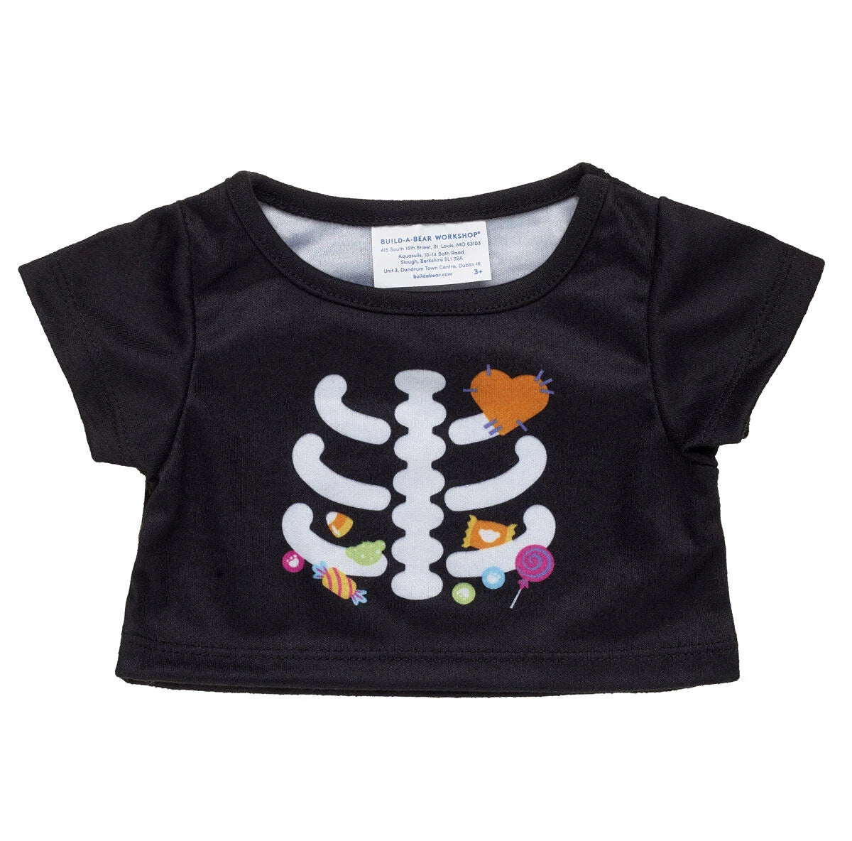 Skeleton Candy T-Shirt for Plush Toys | Build-A-Bear® - US 1496