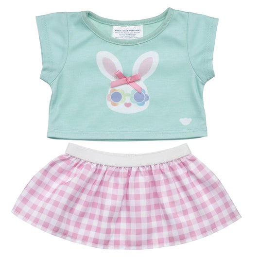 Gingham Bunny Easter Outfit 2 pc. | Build-A-Bear - US 1737