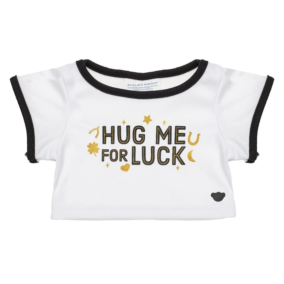 "Hug Me for Luck" T-Shirt for Plush Toys | Build-A-Bear® - US 7082