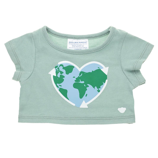 Earth Heart T-Shirt for Stuffed Animals | Build-A-Bear® - US 4465