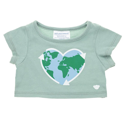 Earth Heart T-Shirt for Stuffed Animals | Build-A-Bear® - US 3363