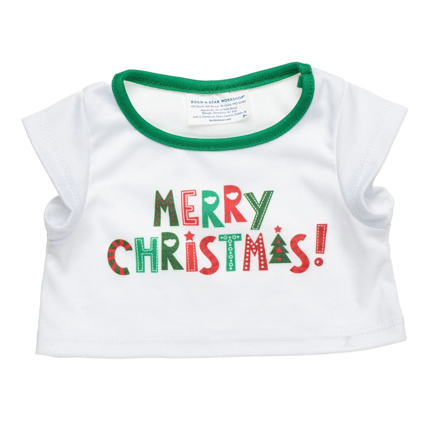 Merry Christmas T-Shirt for Stuffed Animals | Build-A-Bear® - US 4722