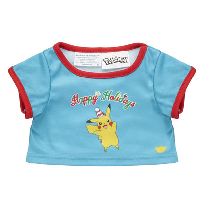 Pokémon Happy Holidays Tee for Plush Toys | Build-A-Bear® - US 1033